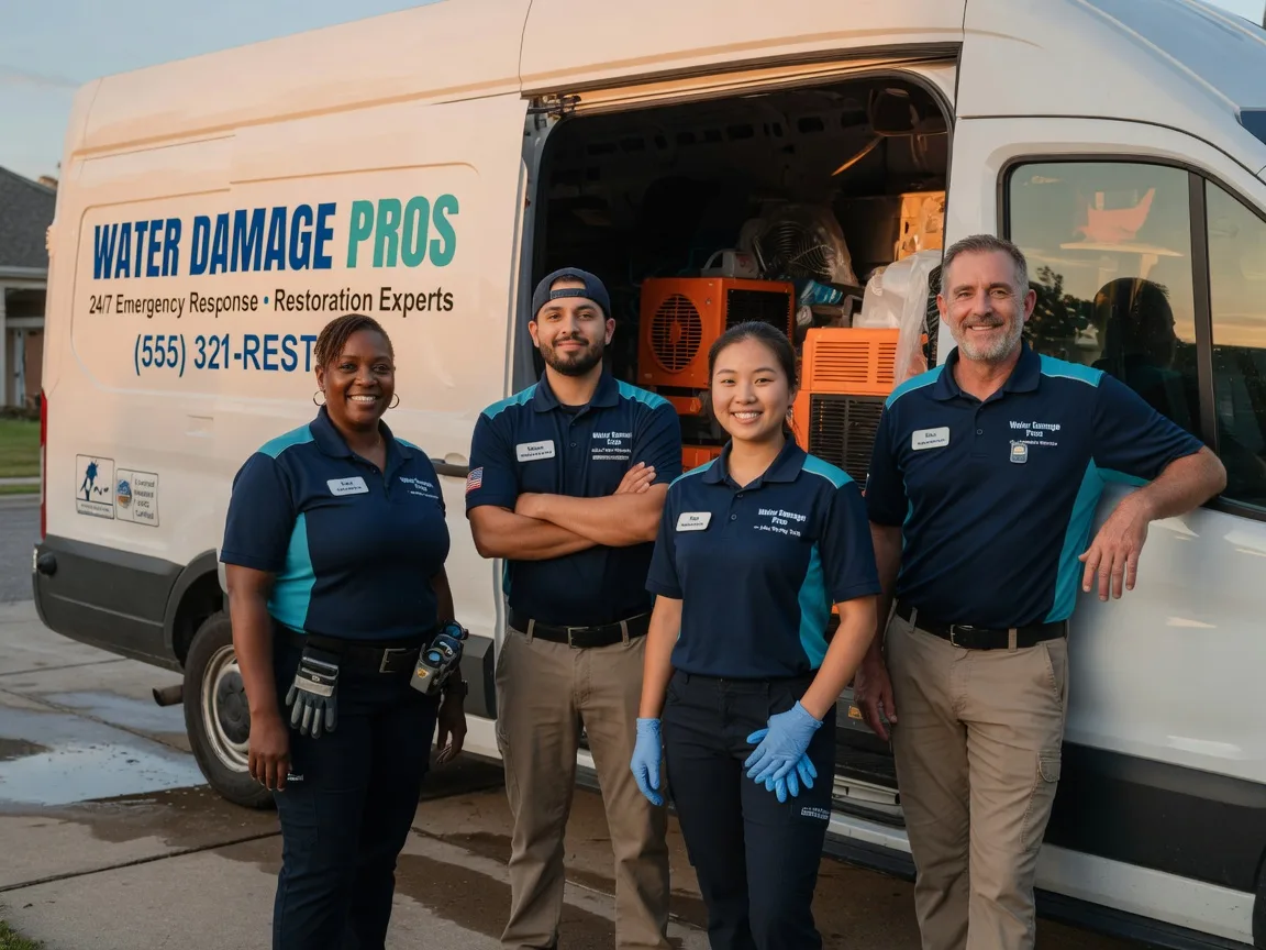 Water Damage Restoration company in Columbus City, IA