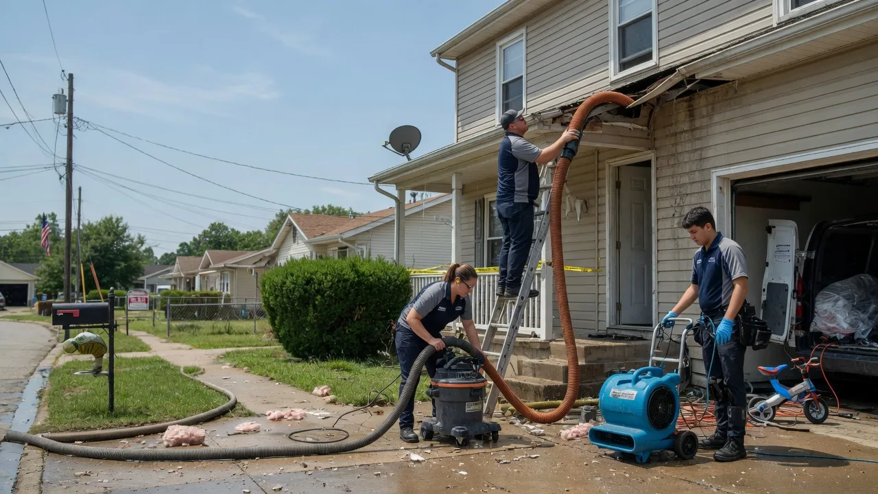 Water Damage Restoration in Columbus City, IA near me